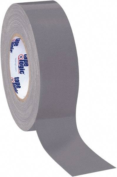Tape Logic - 2" x 60 Yds Silver Duct Tape - 10 mil, Rubber Adhesive - USA Tool & Supply