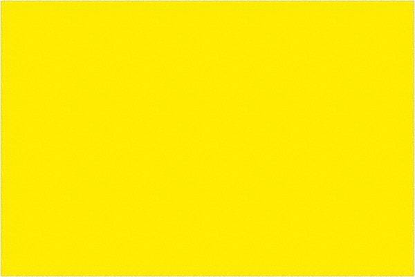 Tape Logic - 6" Long, Fluorescent Yellow Paper Inventory Labels - For Multi-Use - USA Tool & Supply