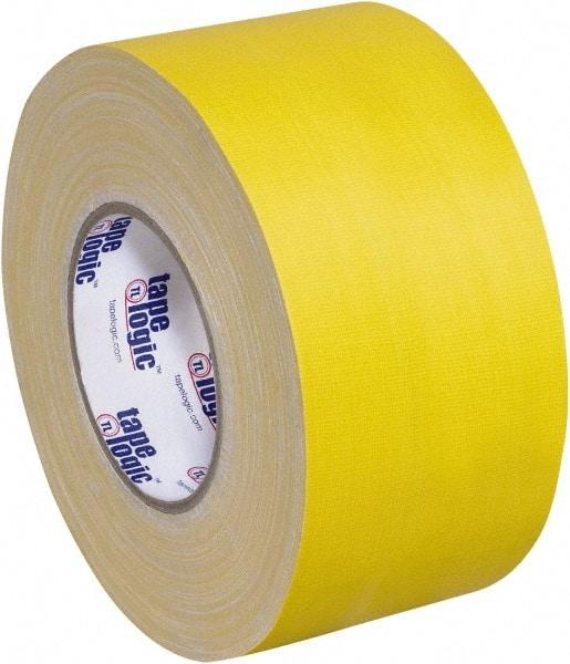 Tape Logic - 3" x 60 Yds Yellow Gaffers Tape - 11 mil, Rubber Adhesive - USA Tool & Supply