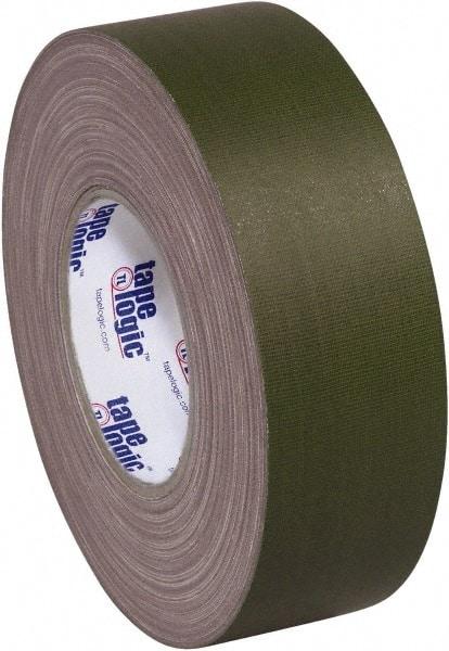 Tape Logic - 3" x 60 Yds Olive Green Gaffers Tape - 11 mil, Rubber Adhesive - USA Tool & Supply