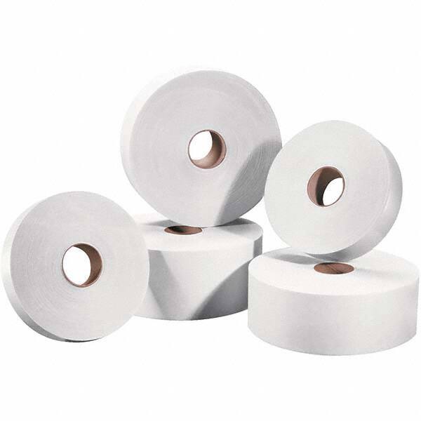 Tape Logic - 2" x 200 Yd White Water Activated Adhesive Packaging Tape - Paper Backing, 5 mil Thick - USA Tool & Supply