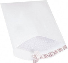 Made in USA - 14-1/2" Long x 9-1/2" Wide Peel-Off Self-Seal Bubble Mailer - White - USA Tool & Supply