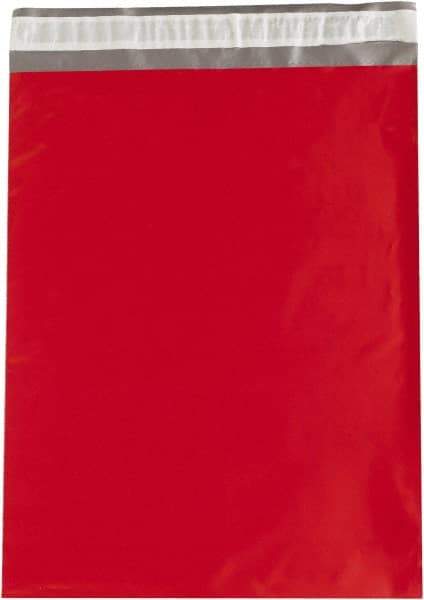 Value Collection - 19" Long x 14-1/2" Wide Peel-Off Self-Seal Courier Envelope - Red - USA Tool & Supply