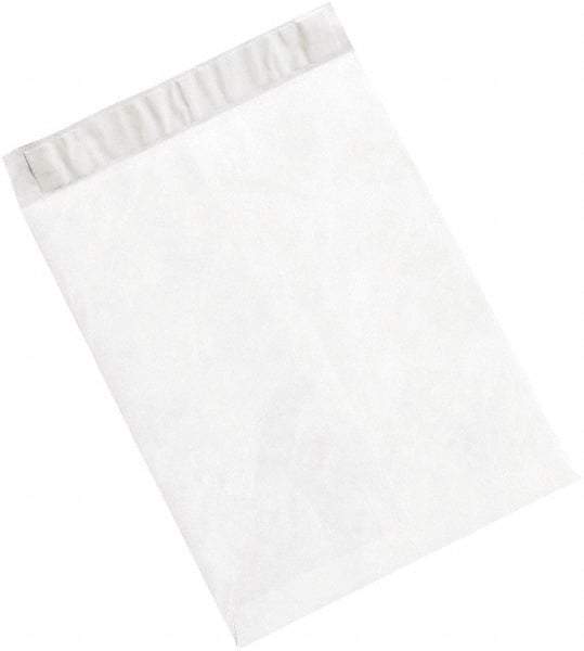 Dupont - 15" Long x 10" Wide Peel-Off Self-Seal Tyvek Flat Catalog Envelopes - White - USA Tool & Supply