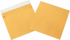 Made in USA - 15" Long x 10" Wide Peel-Off Self-Seal Natural Kraft Envelope - Kraft - USA Tool & Supply