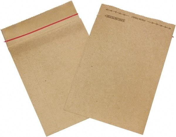 Made in USA - 10-1/2" Long x 8-1/2" Wide Self Seal Jiffy Rigi Bag Mailer - Kraft - USA Tool & Supply