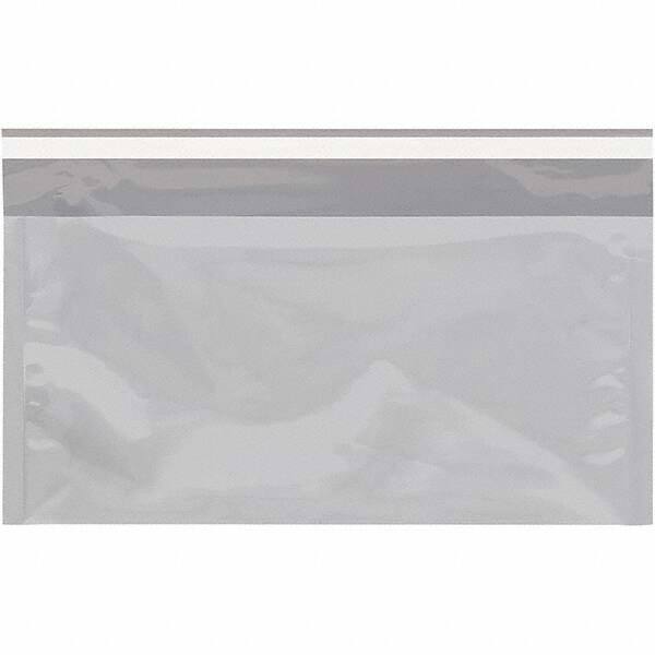 Value Collection - 10-1/4" Long x 6-1/4" Wide Peel-Off Self-Seal Metallic Mailer - Silver - USA Tool & Supply