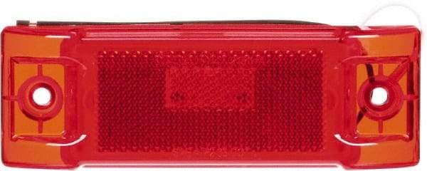 Truck-Lite - 6" Long, Red LED Marker Clearance - 12 Volts - USA Tool & Supply