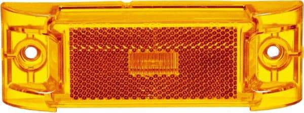 Truck-Lite - 6" Long, Yellow LED Marker Clearance - 12 Volts - USA Tool & Supply