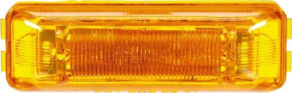 Truck-Lite - 4" Long, Yellow LED Marker Clearance - 12 Volts - USA Tool & Supply