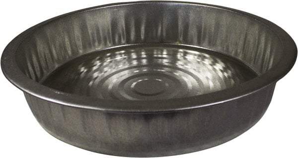 Funnel King - 13 Qt Drain Pan - Galvanized Steel - USA Tool & Supply