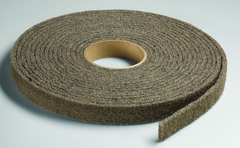 2'' x 30 ft. - Grade A Medium Grit -ium Grit - Scotch-Brite Cut & Polish Non Woven Abrasive Roll - USA Tool & Supply
