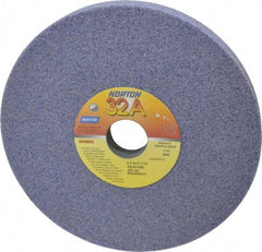 Norton - 8" Diam x 1-1/4" Hole x 3/4" Thick, I Hardness, 46 Grit Surface Grinding Wheel - Aluminum Oxide, Type 1, Coarse Grade, 3,105 Max RPM, Vitrified Bond, No Recess - USA Tool & Supply
