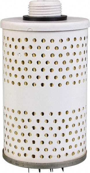 PRO-LUBE - 1 Inlet Size, 20 GPM, Pump Filter - 5.31 Long, 10 Micron Mesh, Nylon and Paper - USA Tool & Supply