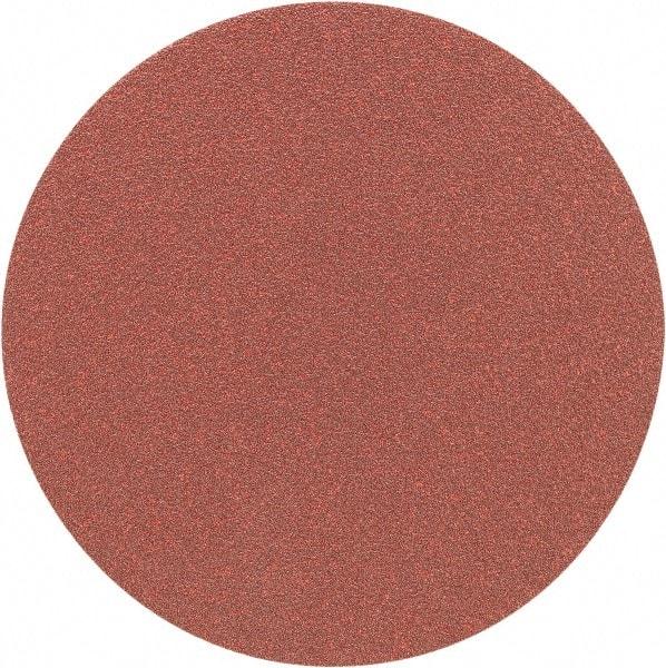 Porter-Cable - 5" Diam, 80 Grit Aluminum Oxide Adhesive PSA Disc - Medium Grade, Tan, C Weighted Backing, Flexible, 13,000 Max RPM - USA Tool & Supply
