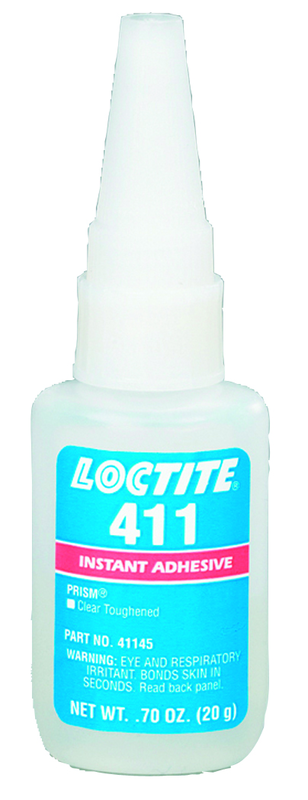 HAZ57 20GM CLEAR ADHESIVE 411 - USA Tool & Supply