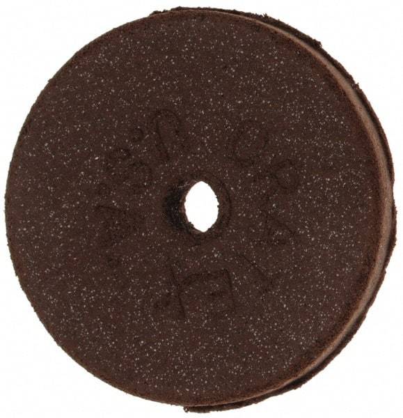 Cratex - 7/8" Diam x 1/8" Hole x 1/8" Thick, Surface Grinding Wheel - Fine Grade, No Recess - USA Tool & Supply