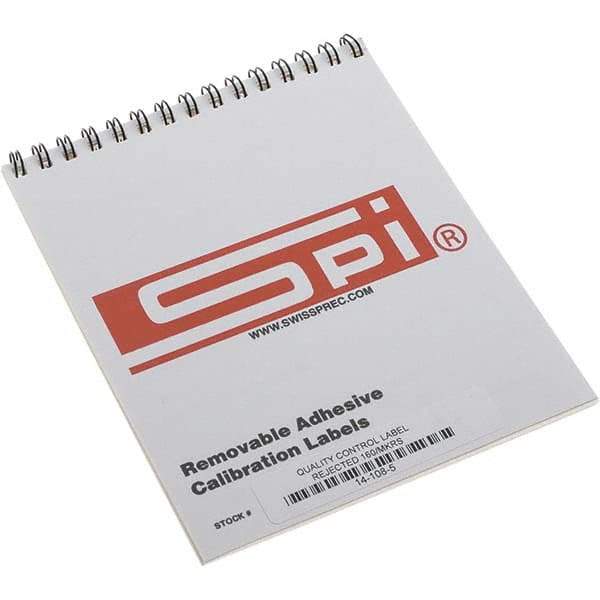 SPI - Inspection Label - Legend: Rejected, English, Red & White, 2" Long x 1/2" High, No Coating - USA Tool & Supply