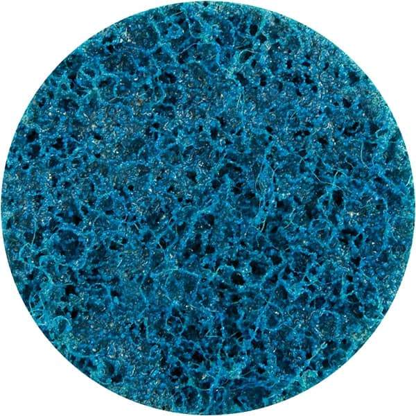 Norton - 5" Diam, Aluminum Oxide Hook & Loop Disc - Very Fine Grade, Nonwoven, - USA Tool & Supply