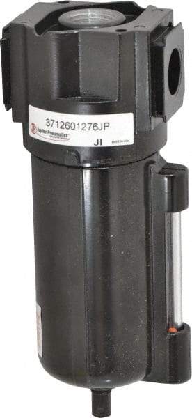 PRO-SOURCE - Filter Automatic Drop Leg Drain with Metal Bowl - 6-1/2" High x 2-3/4" Wide, For Use with Compressed Air Systems - USA Tool & Supply