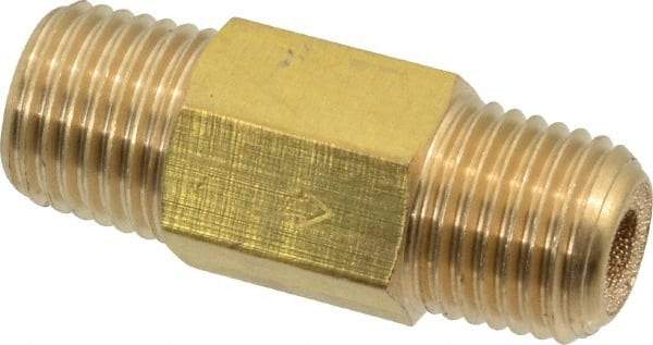 PRO-SOURCE - 1/4" Outlet, 300 Max psi, Inline Filters, Regulators & Lubricators - Inline Filters, 1-1/2" Long x 9/16" Wide - USA Tool & Supply