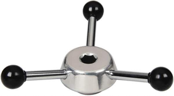 Gibraltar - 1 Piece Vise Handle - Aluminum, Steel, 9/16" Hex - USA Tool & Supply
