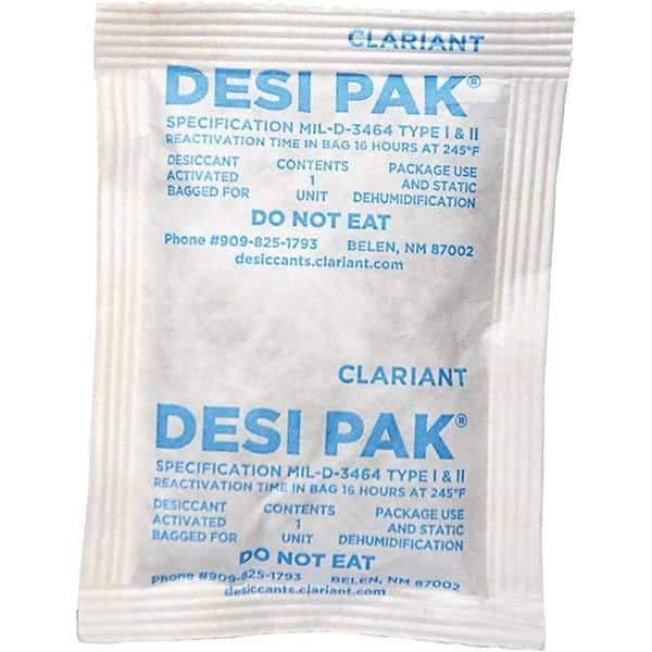 Armor Protective Packaging - Desiccant Packets Material: Clay Packet Size: 1 oz. - USA Tool & Supply