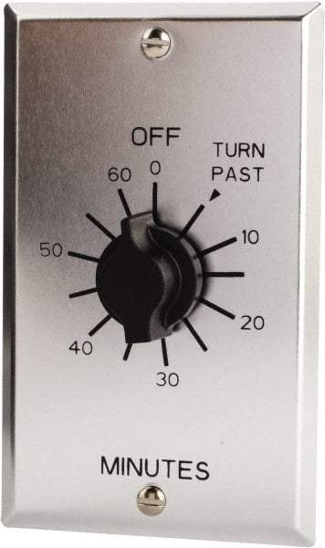 TORK nsi - Electrical Timers & Timer Switches Timer/Switch Type: Spring-wound Mechanical Timer Recommended Environment: Indoor - USA Tool & Supply