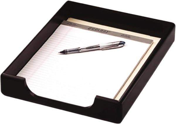 Rolodex - Black Document Organizer - Wood, MDF, Laminate - USA Tool & Supply