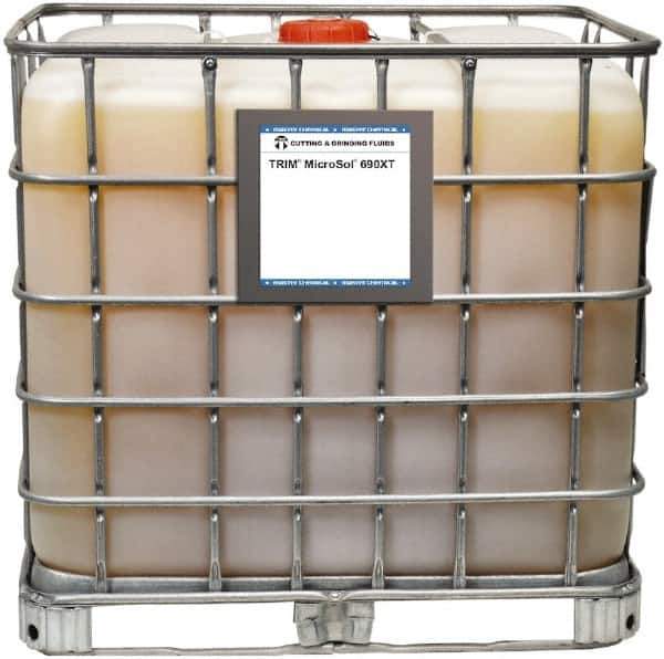 Master Fluid Solutions - Trim MicroSol 690XT, 270 Gal Tote Cutting Fluid - Semisynthetic - USA Tool & Supply