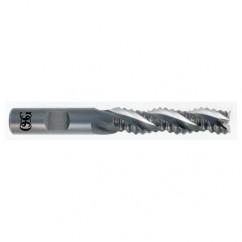 1" Dia. - 5-1/2" OAL - Bright HSS Co- Roughing SE EM - 5 FL - USA Tool & Supply
