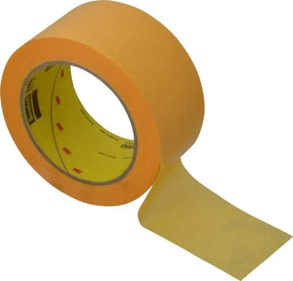 3M - 2" Wide x 60 Yd Long Bronze Paper Masking Tape - Series 2460, 3.3 mil Thick, 17 In/Lb Tensile Strength - USA Tool & Supply