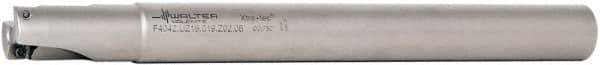 Walter - 3/4" Cut Diam, 8mm Max Depth of Cut, 3/4" Shank Diam, 8" OAL, Indexable Square Shoulder End Mill - AD.T 0803.. Inserts, Cylindrical Shank, 90° Lead Angle - USA Tool & Supply