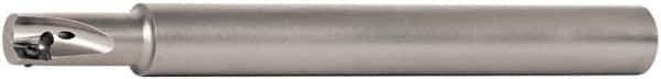 Walter - 13mm Cut Diam, 8mm Max Depth of Cut, 5/8" Shank Diam, 6-1/4" OAL, Indexable Square Shoulder End Mill - AD.T 0803.. Inserts, Cylindrical Shank, 90° Lead Angle - USA Tool & Supply