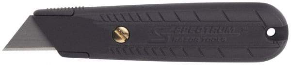 PHC - Fixed Utility Knife - Die Cast Handle, 1 Blade Included - USA Tool & Supply