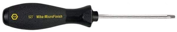 Wiha - T27 Torx Driver - 115mm Blade Length, 8 1/2" OAL - USA Tool & Supply
