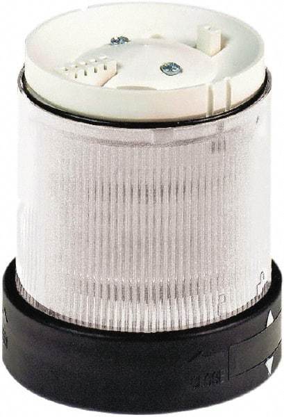 Schneider Electric - 24 VAC, 24 to 48 VDC, 4X NEMA Rated, LED Flashing Light - 60 Flashes per min, 70mm Pipe/Pendant, 70mm Diameter, 63mm High, IP65, IP66 Ingress Rating - USA Tool & Supply
