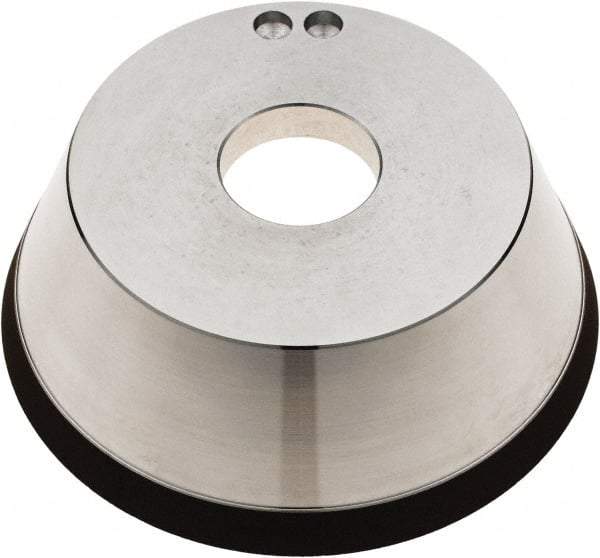 Tru-Maxx - 5" Diam, 1-1/4" Hole Size, 1" Overall Thickness, 120 Grit, Type 11V9, Tool & Cutter Grinding Wheel - Fine Grade, Diamond - USA Tool & Supply