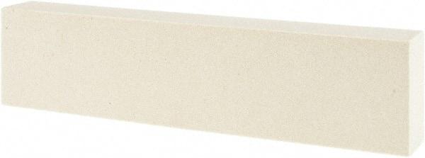 Tru-Maxx - 120 Grit Aluminum Oxide Rectangular Polishing Stone - Fine Grade, 2" Wide x 8" Long x 1" Thick - USA Tool & Supply