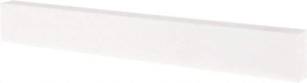 Tru-Maxx - 100 Grit Aluminum Oxide Rectangular Polishing Stone - Fine Grade, 1" Wide x 8" Long x 1/2" Thick - USA Tool & Supply