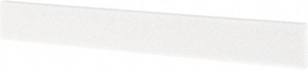 Tru-Maxx - 80 Grit Aluminum Oxide Rectangular Polishing Stone - Medium Grade, 1" Wide x 8" Long x 1/4" Thick - USA Tool & Supply