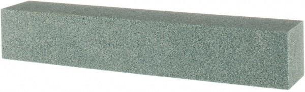 Tru-Maxx - 120 Grit Aluminum Oxide Square Polishing Stone - Fine Grade, 1" Wide x 6" Long x 1" Thick - USA Tool & Supply