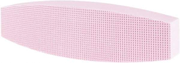Tru-Maxx - 100 Grit Aluminum Oxide Boat (Shape) Polishing Stone - Fine Grade, 2-1/2" Wide x 9" Long x 1-1/2" Thick - USA Tool & Supply