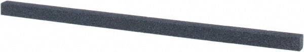 Tru-Maxx - 150 Grit Silicon Carbide Square Polishing Stone - Very Fine Grade, 1/4" Wide x 6" Long x 1/4" Thick - USA Tool & Supply