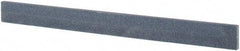 Tru-Maxx - 220 Grit Silicon Carbide Rectangular Polishing Stone - Very Fine Grade, 1/2" Wide x 6" Long x 1/8" Thick - USA Tool & Supply