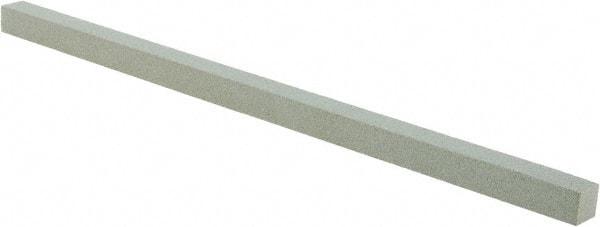 Tru-Maxx - 320 Grit Silicon Carbide Square Polishing Stone - Extra Fine Grade, 1/4" Wide x 6" Long x 1/4" Thick - USA Tool & Supply
