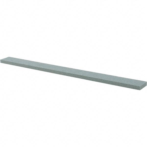 Tru-Maxx - 220 Grit Silicon Carbide Rectangular Polishing Stone - Very Fine Grade, 1/2" Wide x 6" Long x 1/8" Thick - USA Tool & Supply