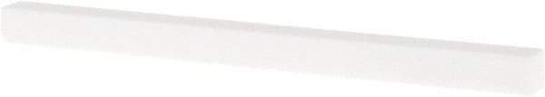 Tru-Maxx - 320 Grit Aluminum Oxide Square Polishing Stone - Extra Fine Grade, 1/4" Wide x 4" Long x 1/4" Thick - USA Tool & Supply