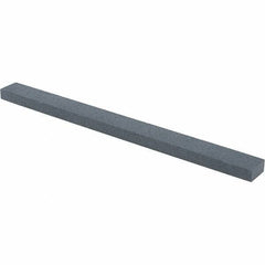 Tru-Maxx - 220 Grit Silicon Carbide Rectangular Polishing Stone - Very Fine Grade, 1/2" Wide x 6" Long x 1/4" Thick - USA Tool & Supply