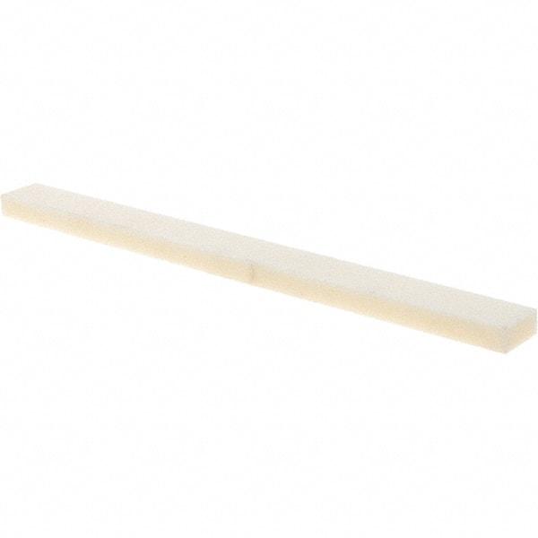 Tru-Maxx - 150 Grit Aluminum Oxide Rectangular Polishing Stone - Very Fine Grade, 1/2" Wide x 6" Long x 1/4" Thick, Oil Filled - USA Tool & Supply